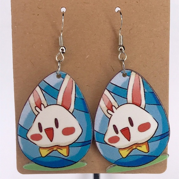 Fashion Jewelry Jewelry - Cute Bunny Earrings Easter Fashion Jewelry